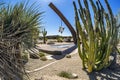 The Carefree Desert Garden Sundial in Arizona Royalty Free Stock Photo