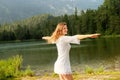 Carefree Twirling Royalty Free Stock Photo