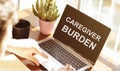 Caregiver burden Social Networking Technology Innovation Concept