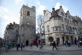 Carfax Tower, Queen Street, in Oxford, UK