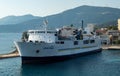 Carferry Evia Star at the port of Marmari Greece