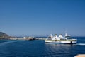 Carferry from Gozo returns to the port of Cirkewwa