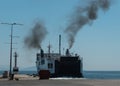 Carferry in Rafina Greece