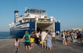 Carferry in Rafina Greece