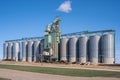 Cargill grain elevator in Blackie, Alberta Royalty Free Stock Photo