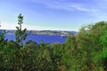 Cargo boat passing through the Bosphorus Strait. Hidiv KasrÃÂ±, Beykoz Royalty Free Stock Photo