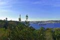 Cargo boat passing through the Bosphorus Strait. Hidiv KasrÃÂ±, Beykoz, Royalty Free Stock Photo