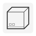 Cargo container box Royalty Free Stock Photo