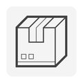 Cargo container box Royalty Free Stock Photo