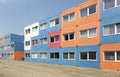 Cargo container houses, built for students