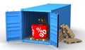 Cargo container with ninety percentage discount