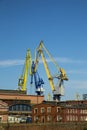 Cargo crane Royalty Free Stock Photo