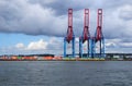 Cargo Cranes at Gothenburg Port