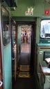 Cargo door of Ibusuki no Tamatebako train Royalty Free Stock Photo