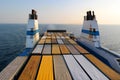 Cargo ferry for transport trucks