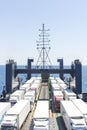 Cargo delivery by sea Royalty Free Stock Photo