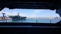 Cargo hold on USS George Washington