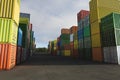 Cargo industrial containers