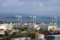 Cargo port in Fort de France, Martinique