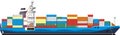 Cargo ship Royalty Free Stock Photo