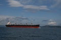 Cargo Ship in ballast Royalty Free Stock Photo
