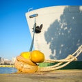 Cargo ship bow Royalty Free Stock Photo