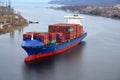 Cargo ship CALISTO Royalty Free Stock Photo