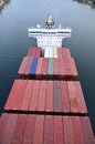 Cargo ship CALISTO Royalty Free Stock Photo