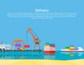 Cargo Ship Containers Shipping Royalty Free Stock Photo