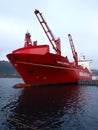 Cargo ship , Greenland.