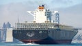 Cargo Ship Hanjin GREECE departing the Port of Oakland, empty