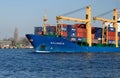 Cargo ship HOLANDIA Royalty Free Stock Photo