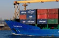 Cargo ship HOLANDIA Royalty Free Stock Photo
