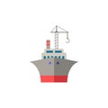 Cargo Ship icon. Simple element from port collection. Creative Cargo Ship icon for web design, templates, infographics and more