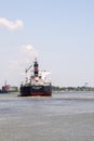 Cargo ship,Mississippi river