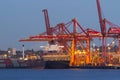 Cargo Ship and Port
