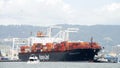 Cargo Ship ROTTERDAM EXPRESS entering the Port of Oakland