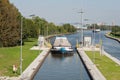 Cargo ship, sluice