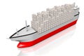 Cargo ship Royalty Free Stock Photo