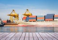 Cargo ship Royalty Free Stock Photo