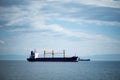 Cargo Ships Waiting at open sea Royalty Free Stock Photo