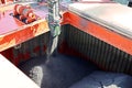 Cargo terminal for loading coal cargos by shore cranes. Port Gladstone, Australia. December, 2019.