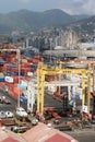 Cargo terminal in Port of Spain, Trinidad and Tobago Royalty Free Stock Photo