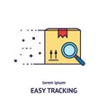 Cargo tracking logotype