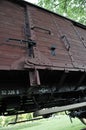 Cargo Train Car in Westerbork Transit Camp Royalty Free Stock Photo