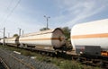 Cargo train Royalty Free Stock Photo