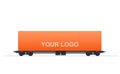Cargo Train Unit Royalty Free Stock Photo