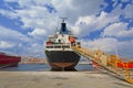 Cargo vessel Royalty Free Stock Photo