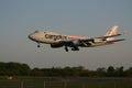 Cargolux 747 landing