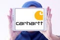 Carhartt apparel company logo Royalty Free Stock Photo